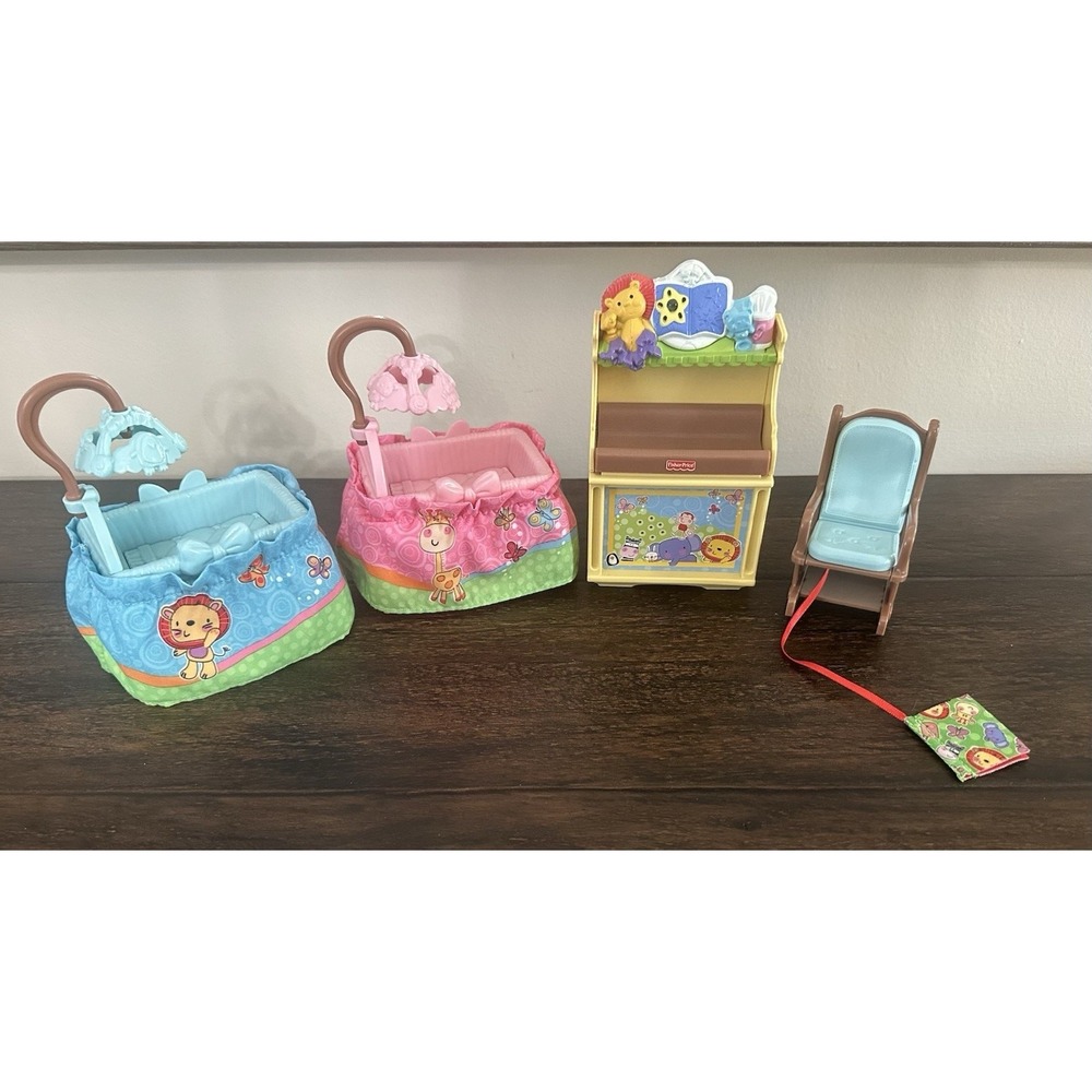 Fisher-Price Loving Family Premium Dollhouse Nursery Sounds & Lights